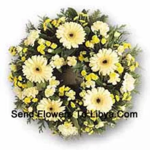 Mixed Flower Wreath