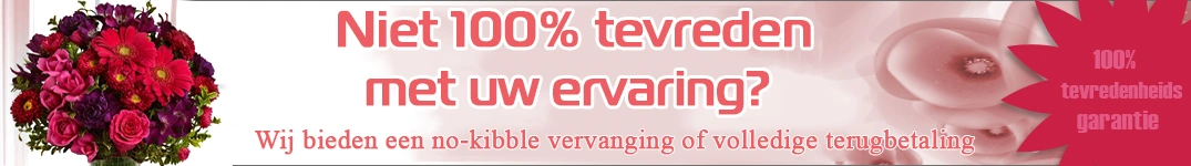 100% Tevredenheid Gegarandeerd